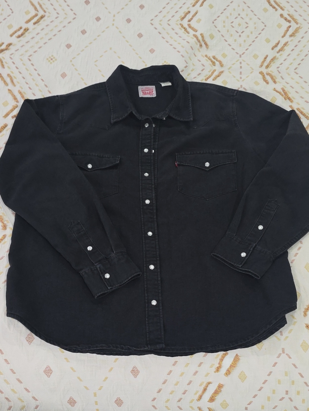 Levi's Black Western Shirt